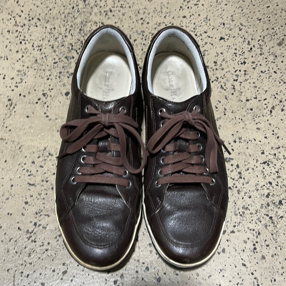 Leather Cole Haan shoe. Hardly wear them